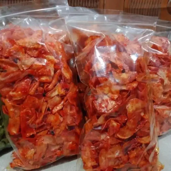 Balado Crunchy – Keripik Singkong Pedas Gurih