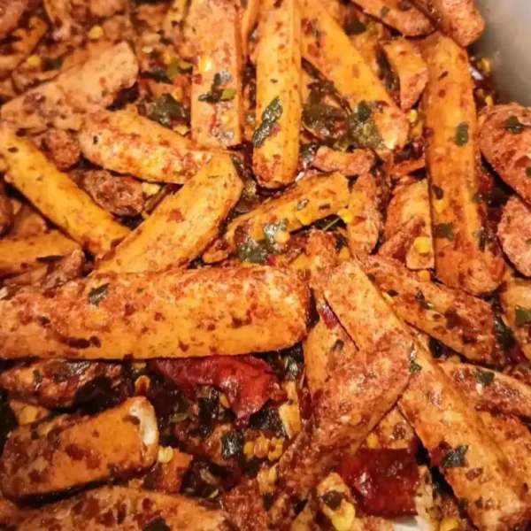 Basreng Daun Jeruk Pedas Gurih